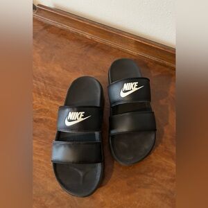 Nike Black Slide Sandals